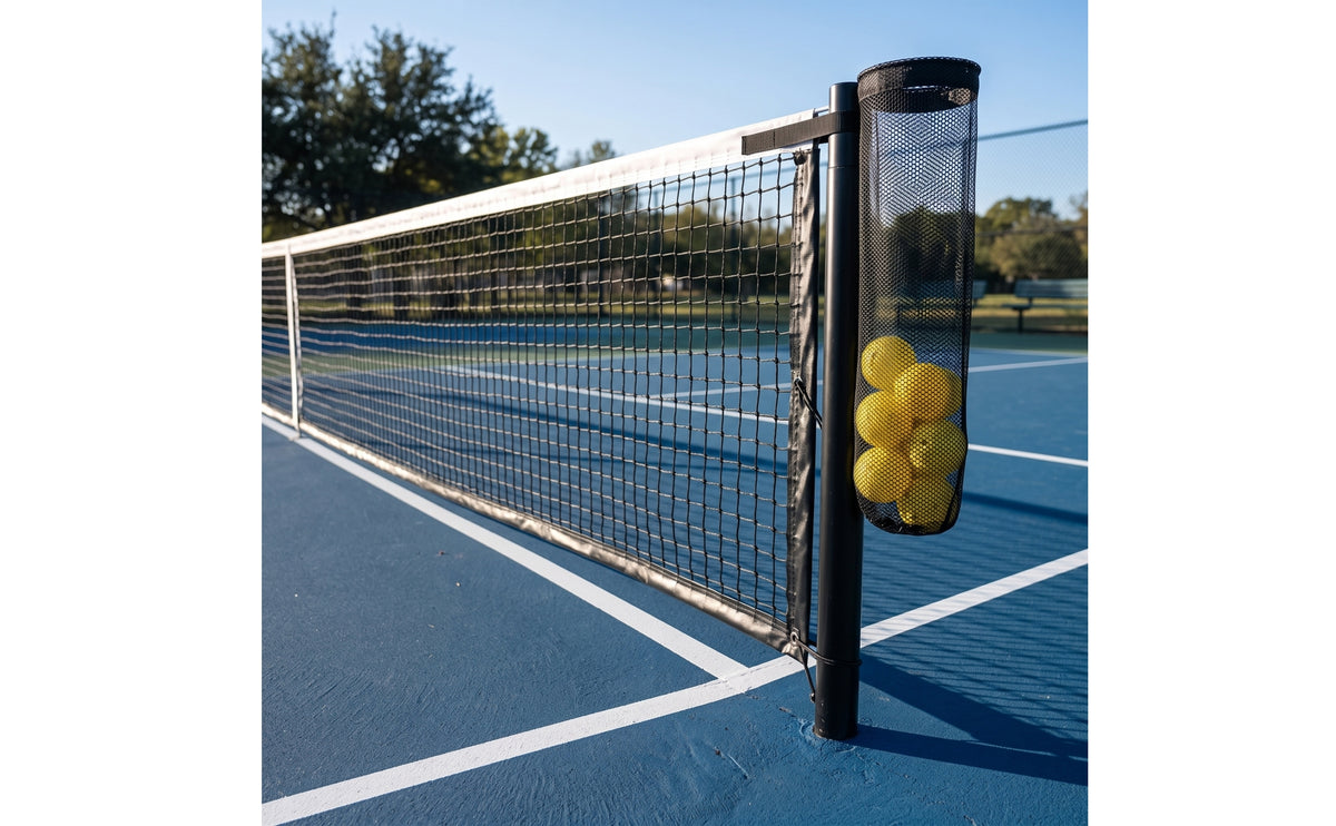 Ball Storage Bag with Hanging Attachment Stable Pickleball Ball Holder Easy-Access Pickleball Holder for Coaches, Teams, Practice Schedules, Games