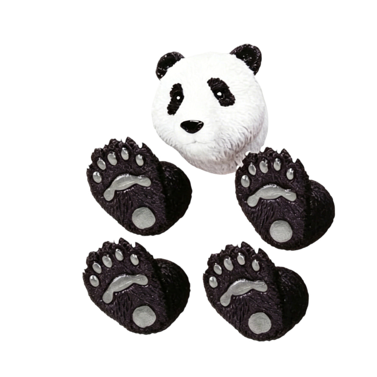 Textured Animal Finger Puppet Molded Vinyl Finger Puppet Hand-Eye Coordination Children's Plaything Storytime Play