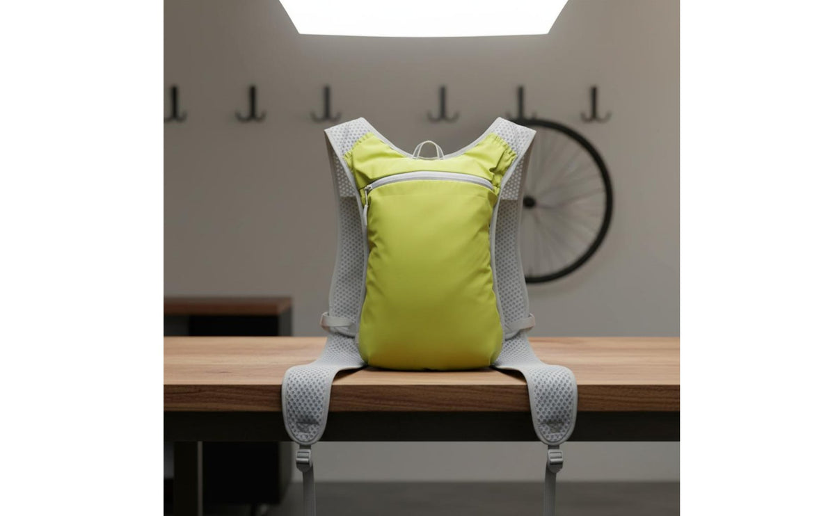 Lightweight Running Backpack Breathable Water Bladder Backpack Multiple Pockets Endurance Event Water Backpack for Runners, Cyclists, Hiking