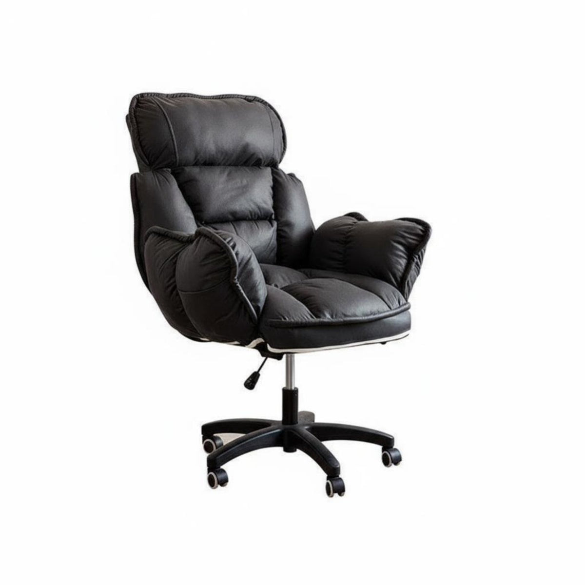 Upholstered rotate Chair Ergonomic Design Upholstered rotate Shell Chair Curved spinerest Easy Assembly for Students, Study Room
