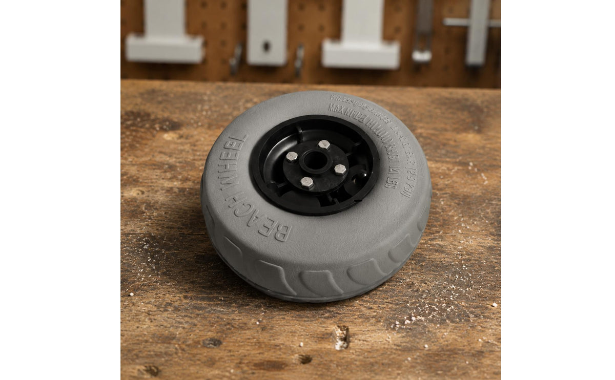 9-Inch Inflatable Beach Wheel for Sand Transport and Kayak Dollies