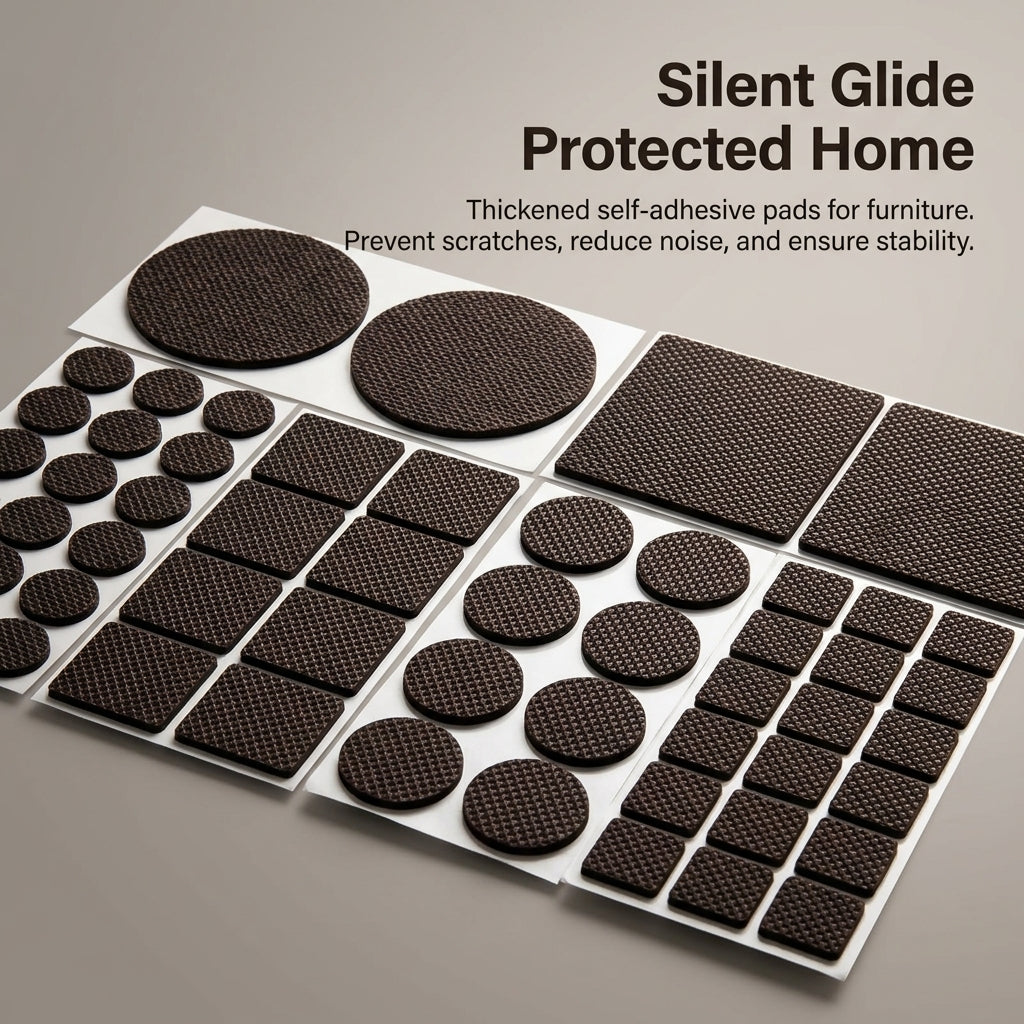 Silicone Rubber , Thickened Chair Leg Pads Anti-Slip for Tables and Chairs, Chair Leg Covers for Hardwood Floors