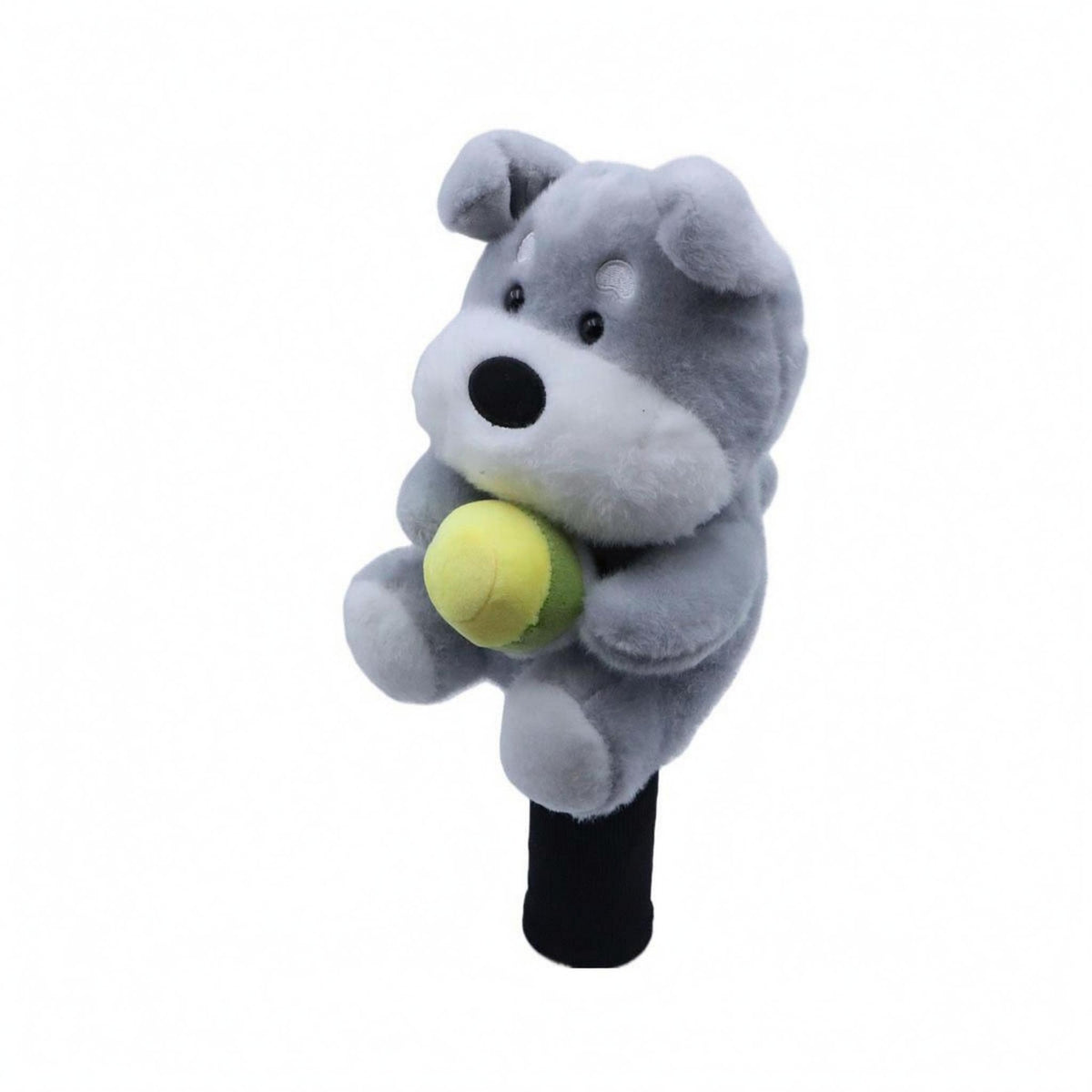 Schnauzer Dog Headcover Yellow Detail Soft Dog Headcover Shielded Sports Accessory