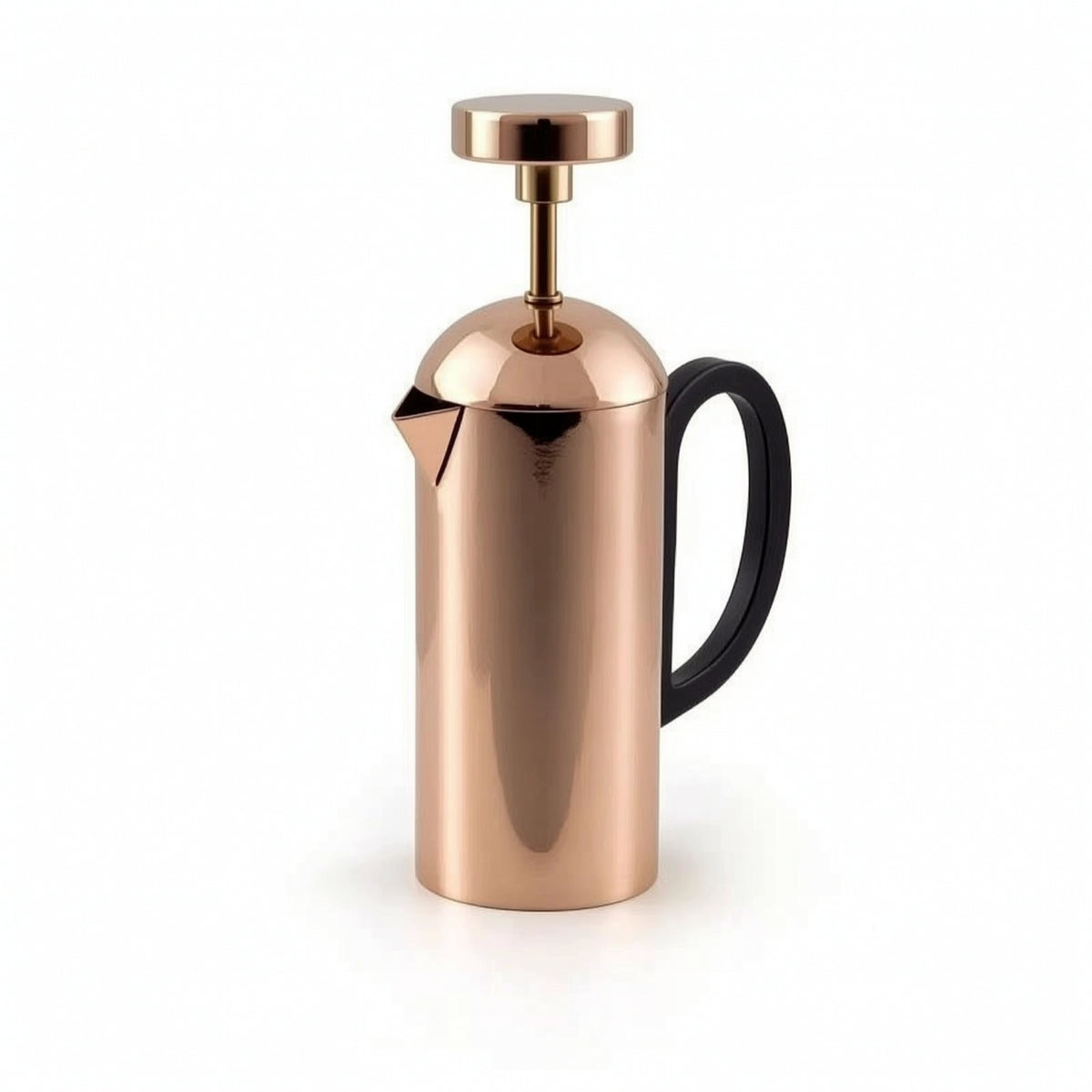 Coffee Pot Ornament with Handle Metal Kettle Ornament with Rod Sculpture Realistic Collectible for Home Decorators, Tabletop