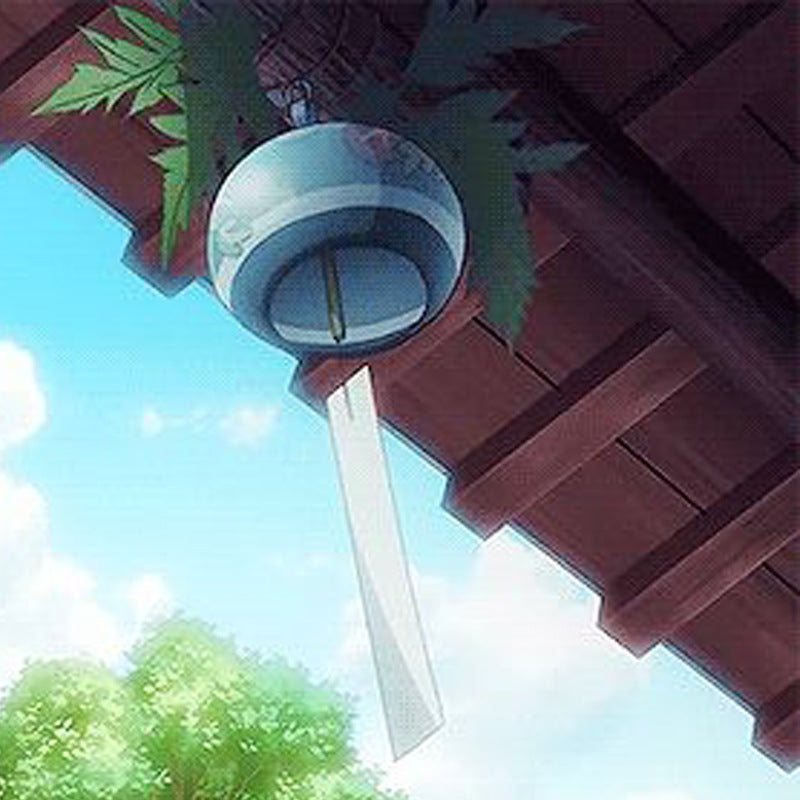 Japanese Edo Glass Wind Chime for Festivals and Celebrations