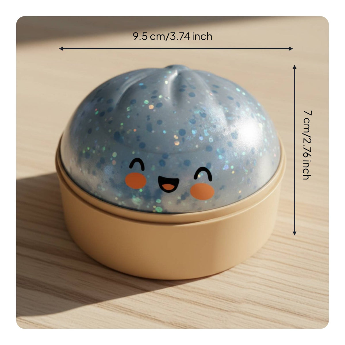 Soft Feel Baozi Press Toy Portable Bao Bun Fidget Toy Odorless Steamed Bun Stress Ball Long-Lasting for Office