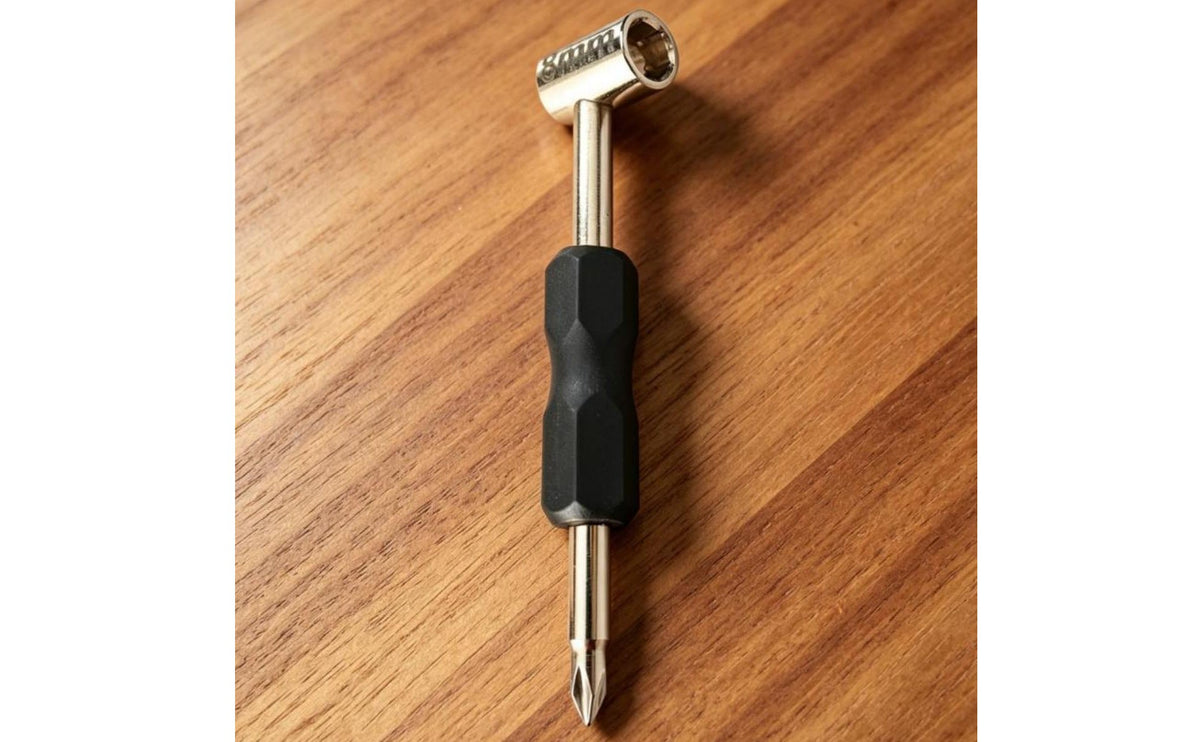 Support Rod Wrench Double-Head Guitar Neck Adjustment Wrench Chrome Finish Music Tool for Luthiers