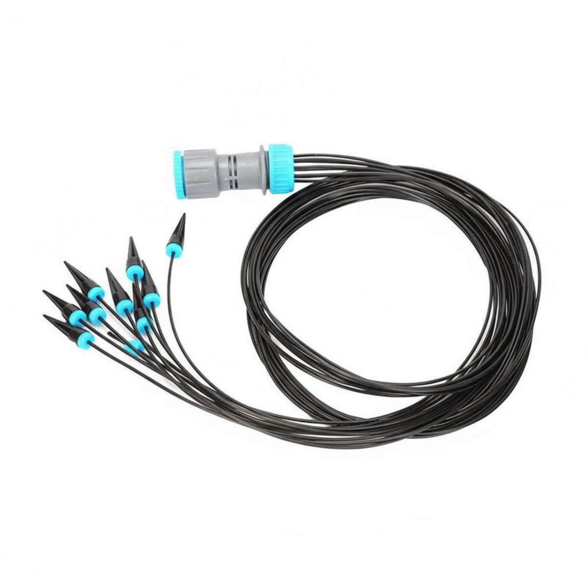 10-Head Trickle Irrigation Kit Water Saving Faucet Connect Trickle System Garden Watering Dripper Set Easy Installation