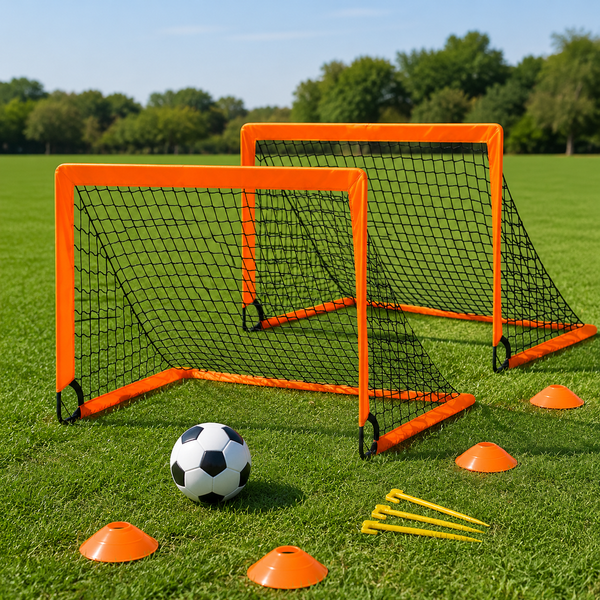 soccer goal set