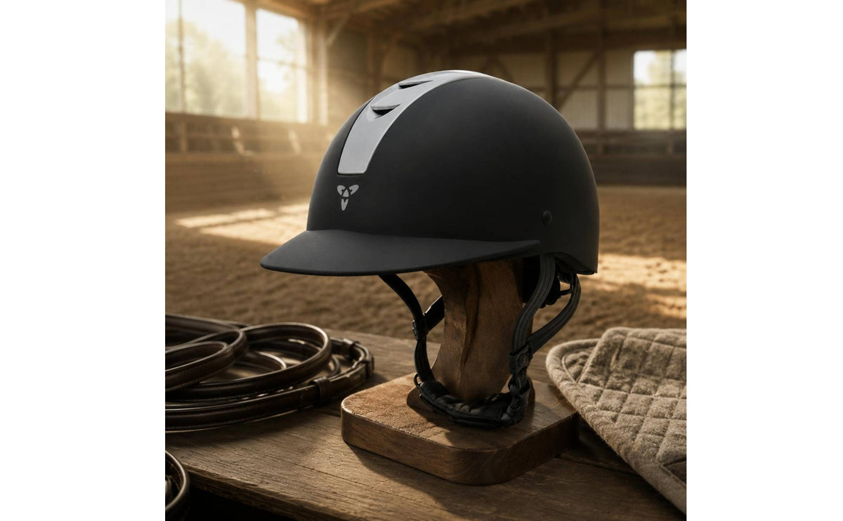 Horse Riding Helmet Ventilated Equestrian Helmet Chin Strap