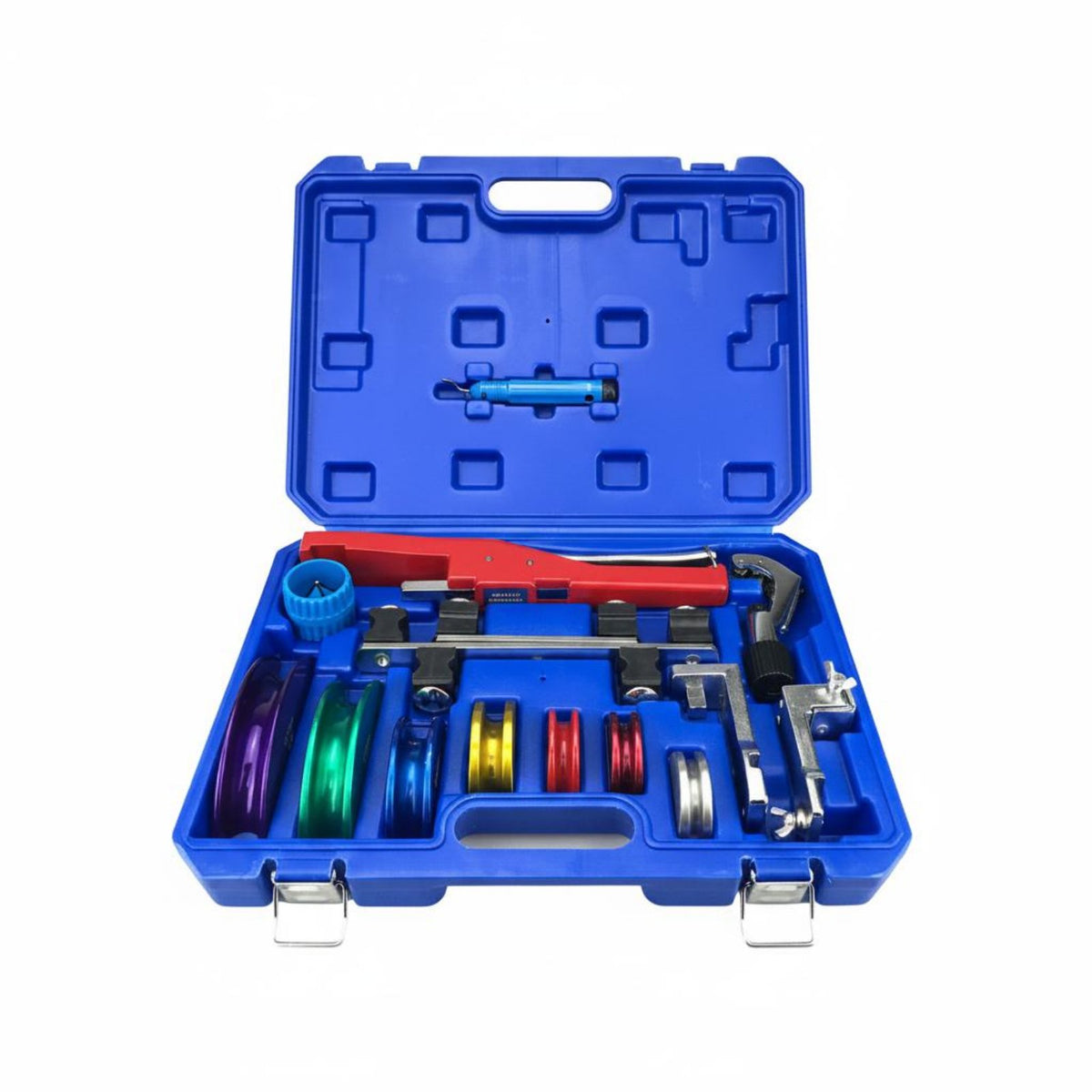 6-22 Mm Forward Backward Tube Bender No Deformation Copper Pipe Bender Single-Hand-Hand Operation Tube Bending Tool Compact Design for Plumbers, Plumbing, Repair Work