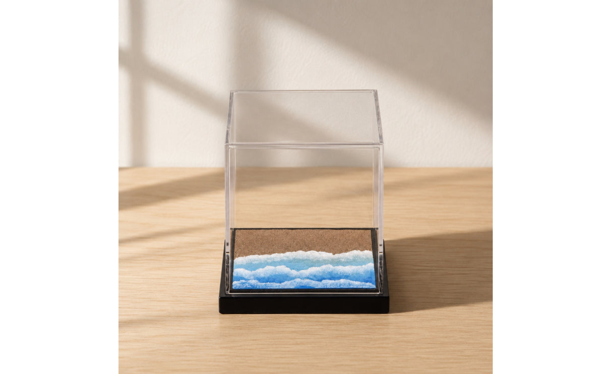Beach Diorama 1:64 Scale Coastal Display Figurine Gritty Shoreline Home Decor