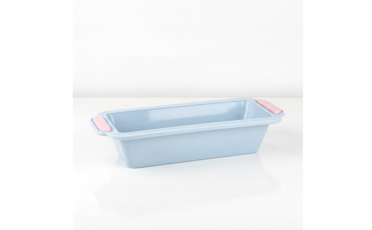 Heat-Resistant Loaf Pan with Steel Frame Reinforced Loaf Pan with Metal Frame Stable Non-Stick for Kitchen