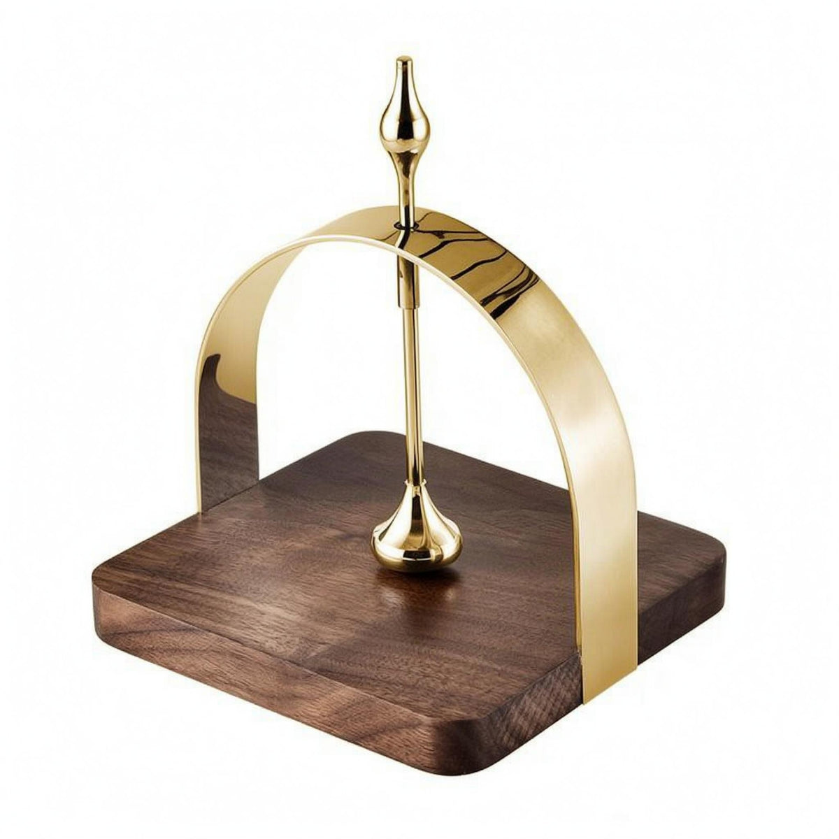 Tabletop Tissue Rack Walnut Wood Tissue Rack Arched Napkin Holder