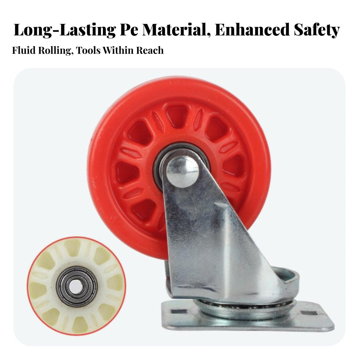 Rolling Repair Specialist Creeper Board Padded Headrest Undercar Creeper with Wheels 360-Degree Swivel Casters Garage Equipment