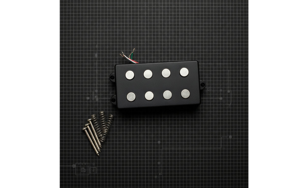 4-String Bass Pickup Rectangular 4-String Bass Pickup Dynamic for Luthier