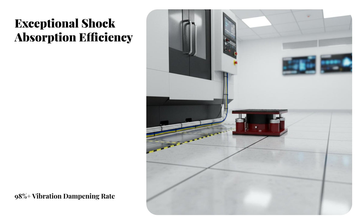 Wide Application Air Pneumatic Shock Absorber Noise Reduction Anti Vibration Mount Structural Stability Low Frequency Air Pneumatic Damper Long-Lasting for Mechanics, Mechanical Engineers, Maintenance Technicians, Manufacturing Facilities, HVAC Systems