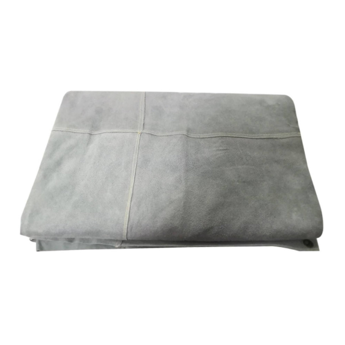 Heat Resistant Leather Hot-Work Blanket Fire Retardant Hot-Work Blanket Thick Safety Mat Reinforced for Workshop