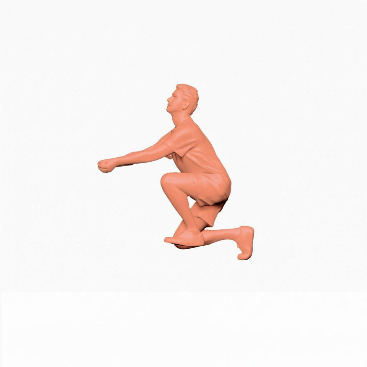 5 Pieces 1:64 Beach Netball Figures Various Poses 1:64 Scale Miniature Scene People Miniature People Set Highly Detailed
