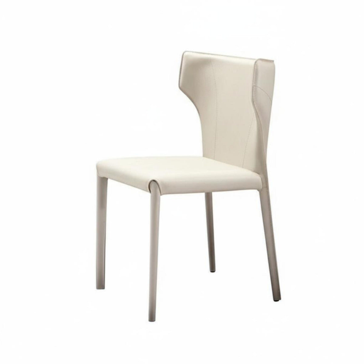Curved Rear Side Chair Nordic & Design Dining Room Seating Sleek Fromline Ergonomic Rearrest for Interior Decorators, Families