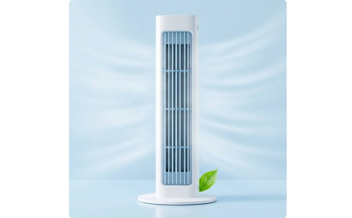 Bladeless Column Cooling zoneSaving Bladeless Fan Compact for Bedroom