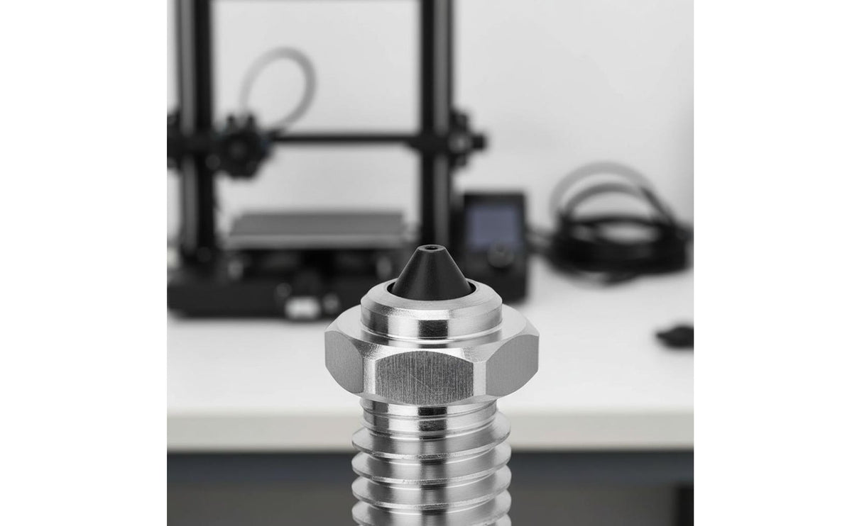 V6 Ceramic Hotend Kit 360° Circular Heating Circular Ceramic Heater Hotend Stable Temperature Control Printer Head Replacement for DIY Enthusiasts