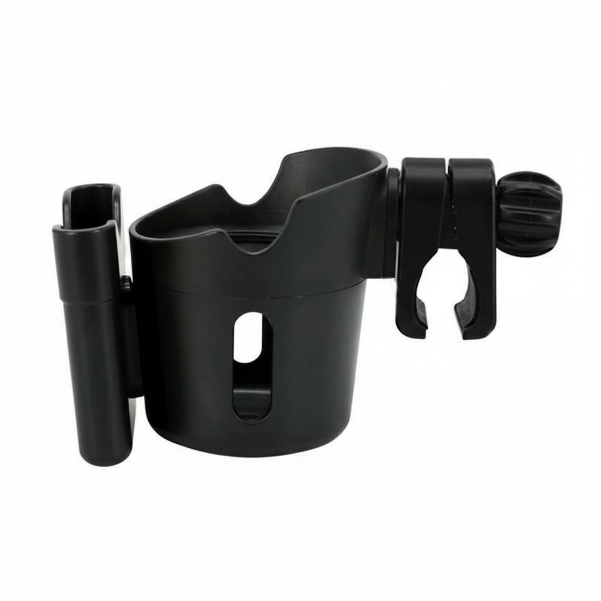 2-in-1 Cup and Phone Holder Universal Versatile Attach-on Mobility Organizer for Outdoor