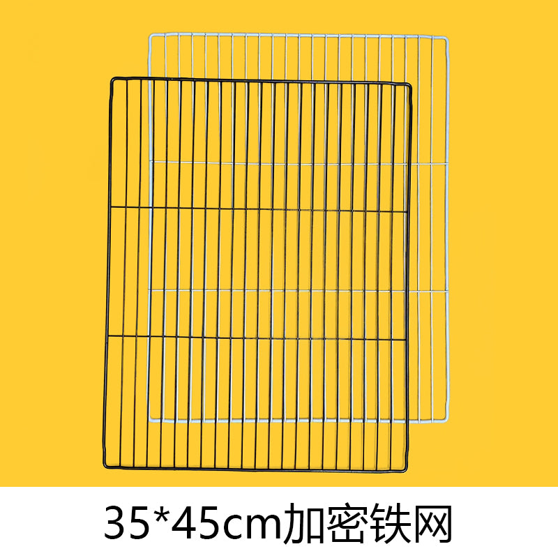 diy猫笼魔片宠物笼配件自由拼接组合围栏隔板特大35*45/45*45铁网