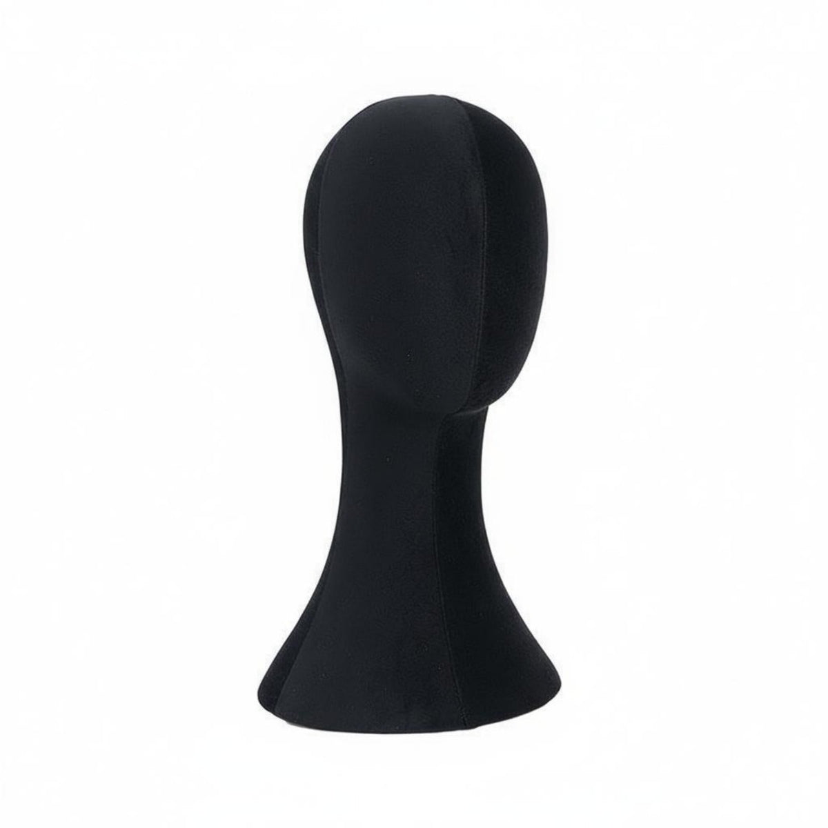 Velvet Head Form Elegant Design Hairpiece Display Stand Stable Base