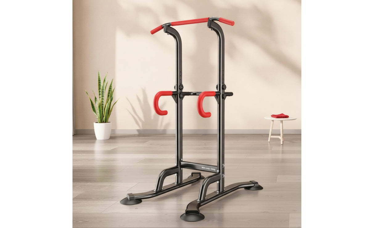 Standing Pull up Bar Freestanding Pull-up Bar Adjustable Height Strength Station for Adults, Home Gym, Living Room