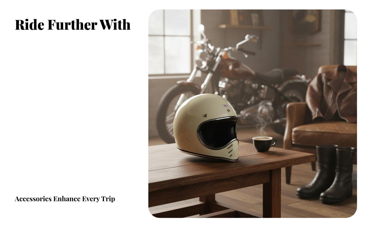 Retro Full-Coverage Helmet 3C Certified Retro Full Face Helmet Small Shell Design Vintage Motorcycle Headwear for Men, Women, Cruising