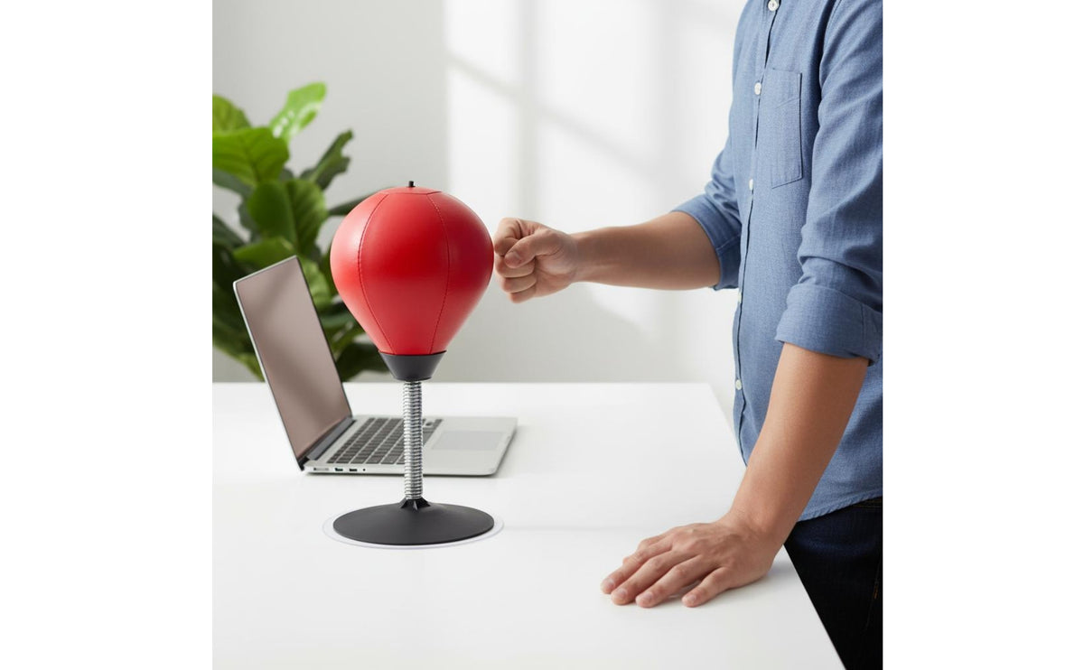 Suction Cup Speed Balls Desktop Speed Balls Office Desk Train with Training for Beginners