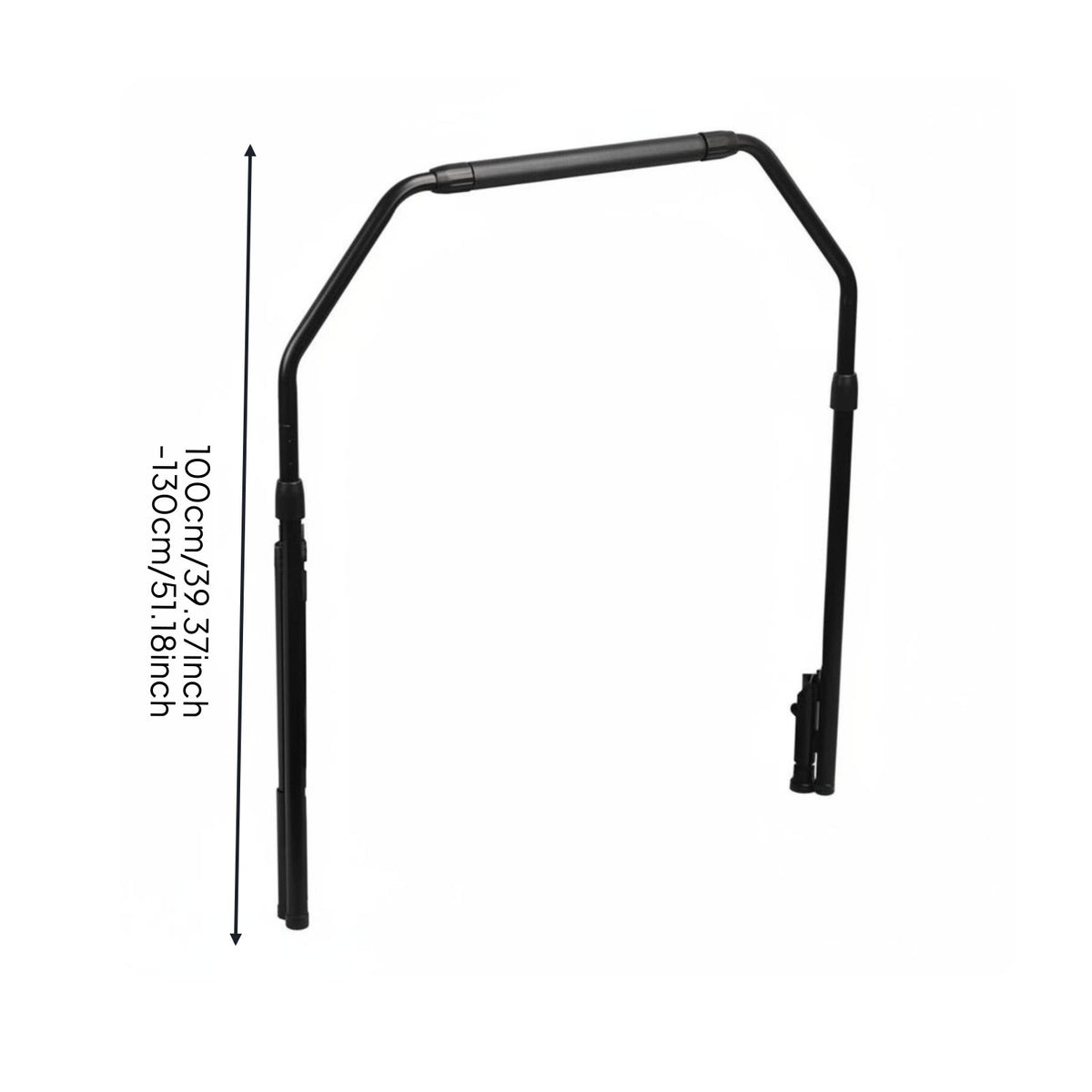 trampolines Handrail Universal Fit Adjustable trampolines Handle Easy Installation Rebounder Bar for Seniors, Beginners, Indoor