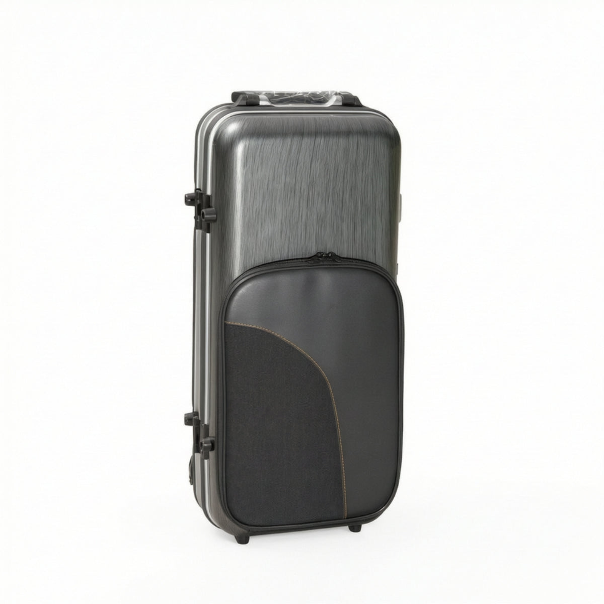 Hard-Shell Saxophone Case with Pocket Shielded Saxophone Case Compact Stylish for Music Lessons
