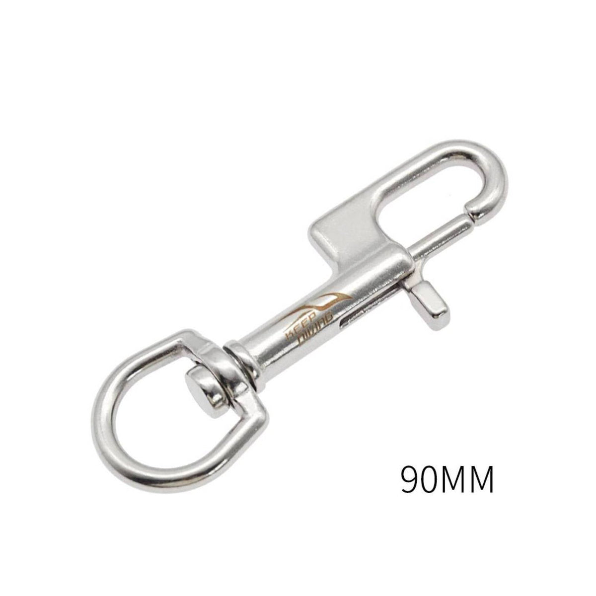 Bolt Snap Hook Coil Loaded BCD Clip Quick Release for Technical Divers