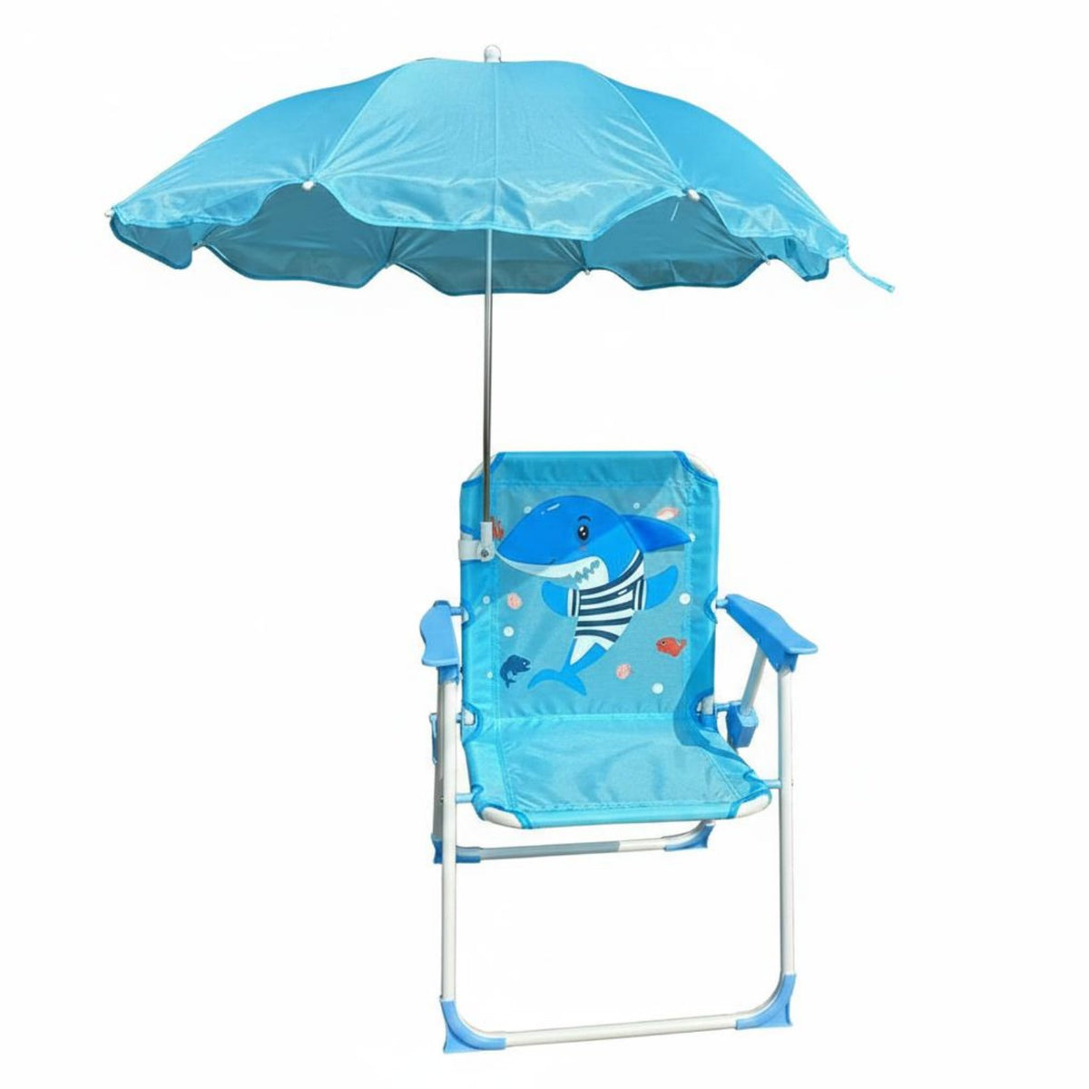 Foldable Kids Beach Chair with Umbrella for Toddlers, Babies, Outdoor
