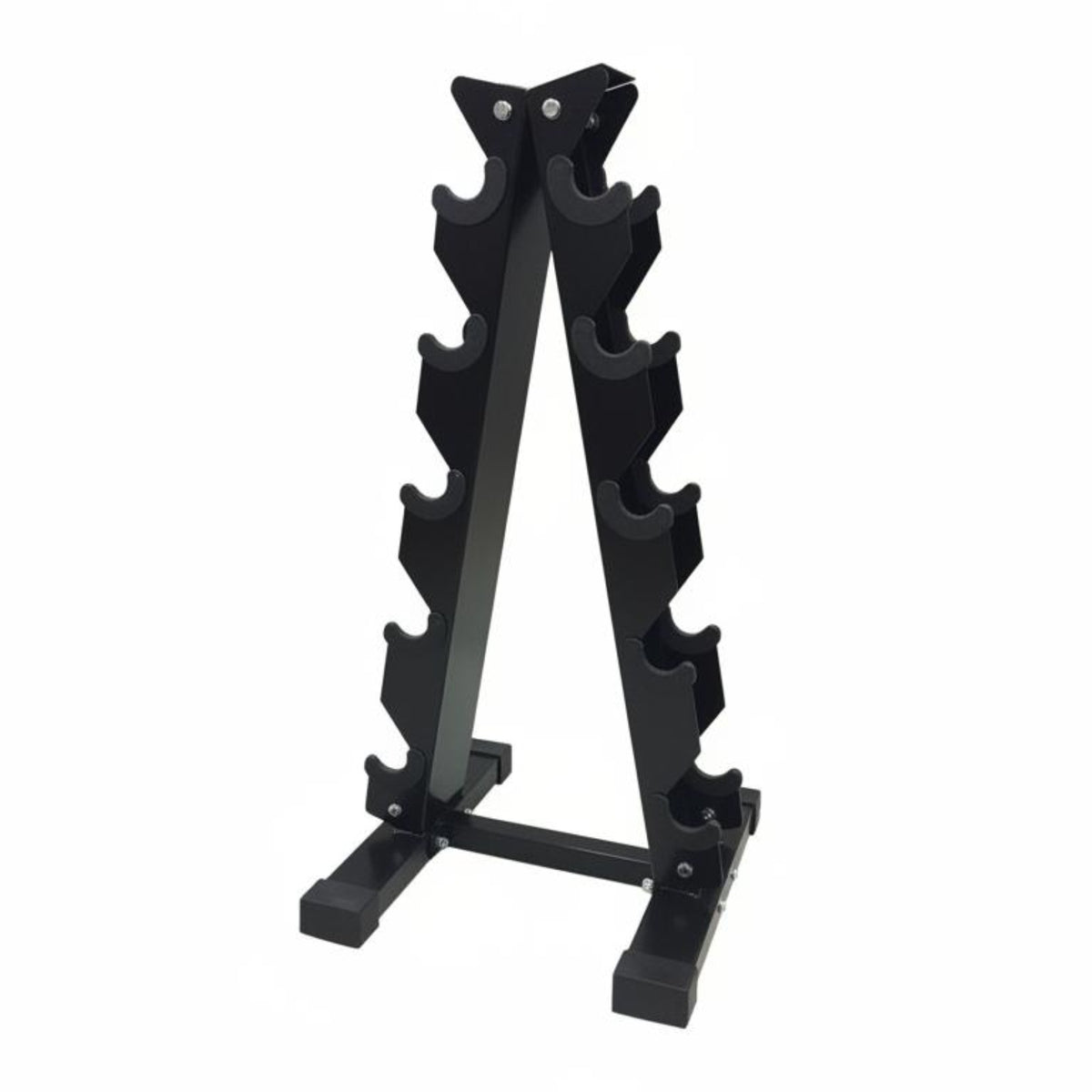 Triangular Dumbbell Rack Cross-Supported Floor-Standing Dumbbell Rack Triangular Fitness Equipment