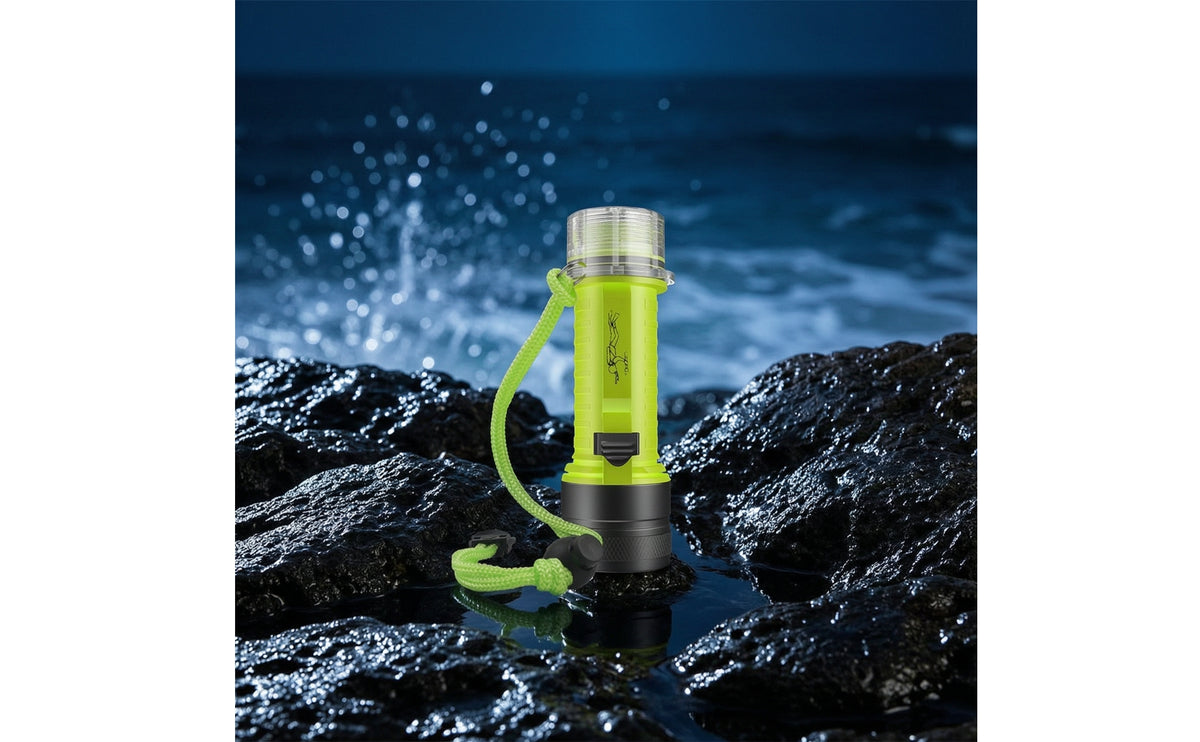 Textured Grip Flashlight with USB-C Charging Compact LED Flashlight Portable Light Rechargeable for Campers, Outdoor Activities