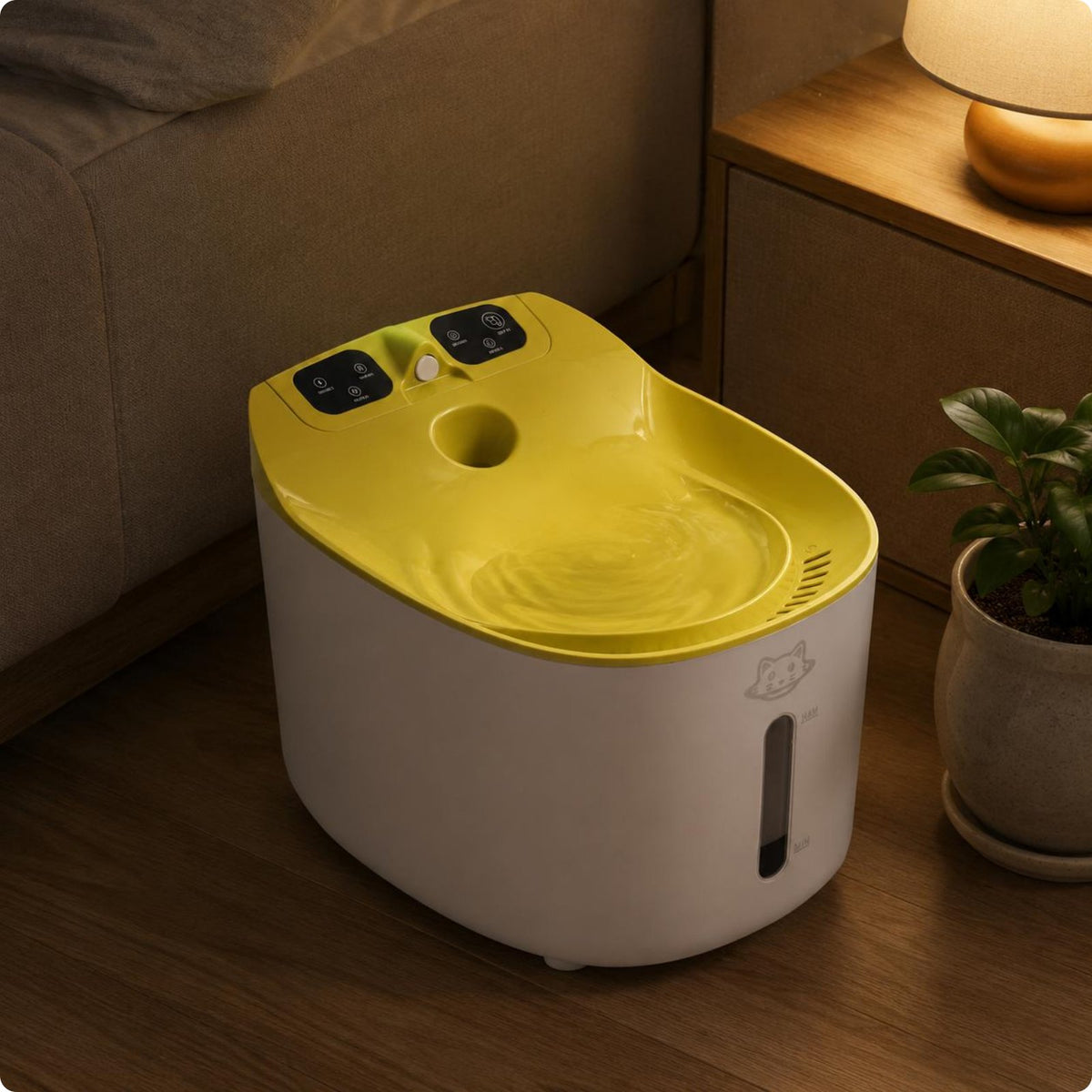 Automatic Pet Water Dispenser Easy to Clean Feline Water Fountain for Cats
