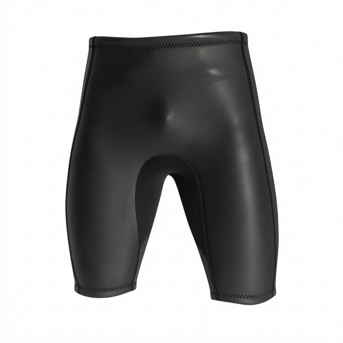 2mm Neoprene Shorts Glossy Neoprene Swim Shorts Thermal Waterwear Warm for Surfers, Pool Training