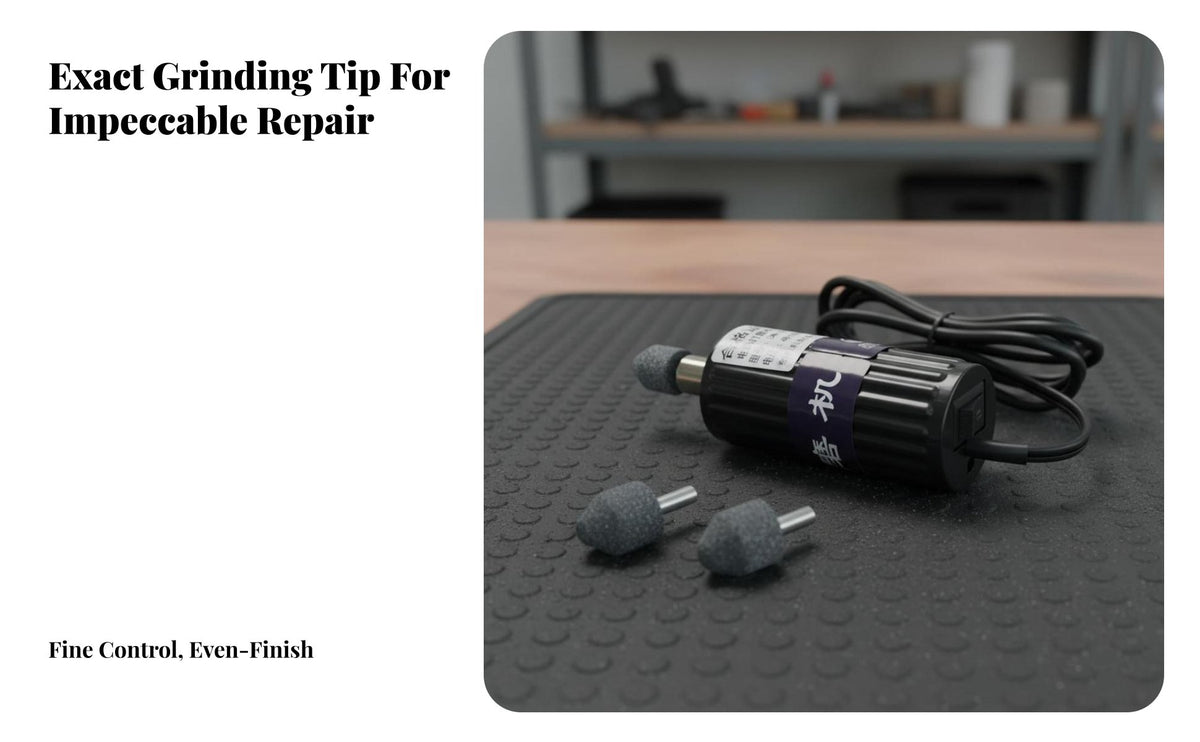 Wide Voltage Compatibility Portable Tire Repair Polisher High Rotational Force Low-Speed Tire Lightweight Electric Grinder Single-Handed-Hand Operation for Mechanics, DIY Car Enthusiasts, Vehicle Maintenance, Garage, Industrial Workshop