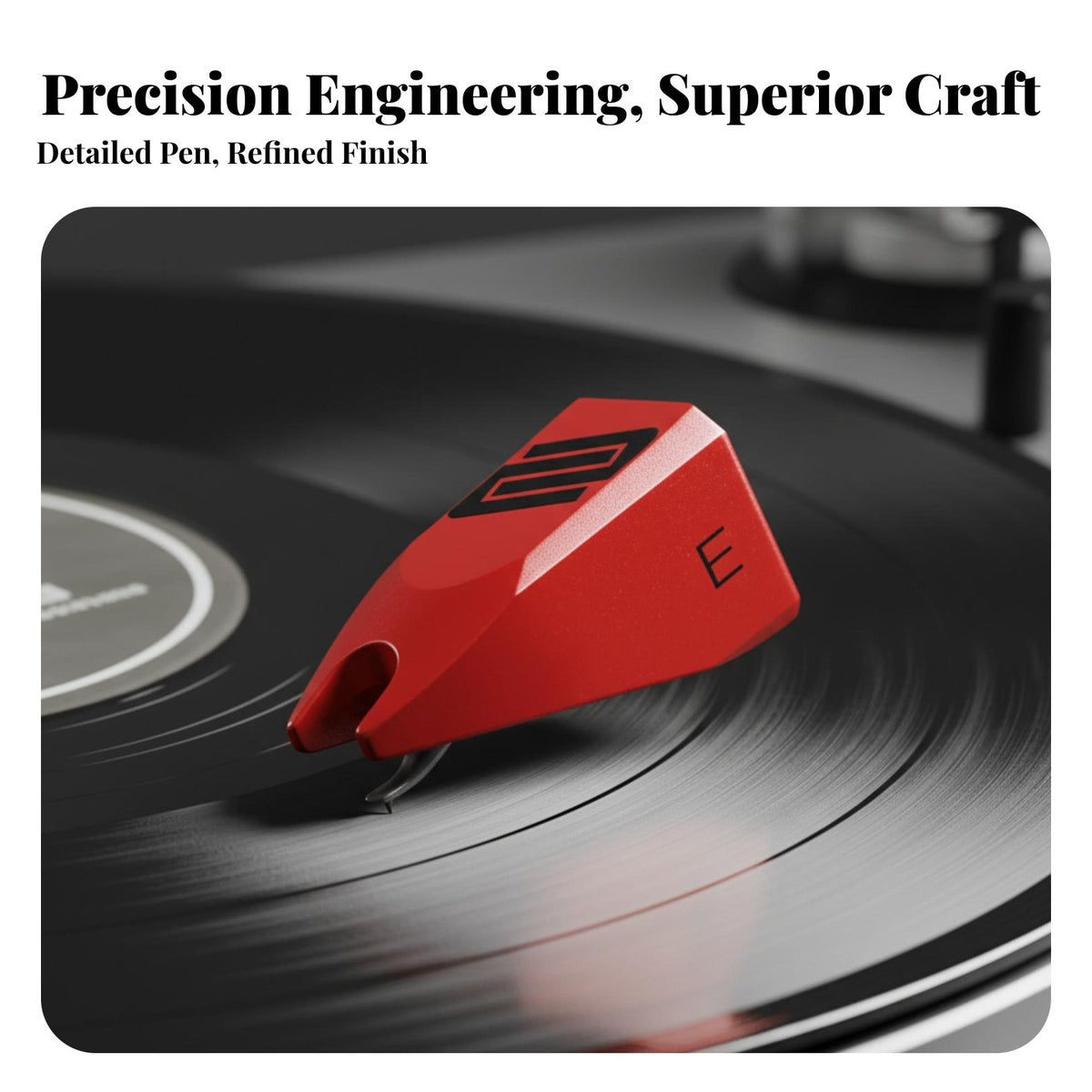 DJ Turntable Audio Pickup Mix and Scratch DJ Turntable Pickup Diamond Tip Spherical Record Playback Point for DJs, Turntablists