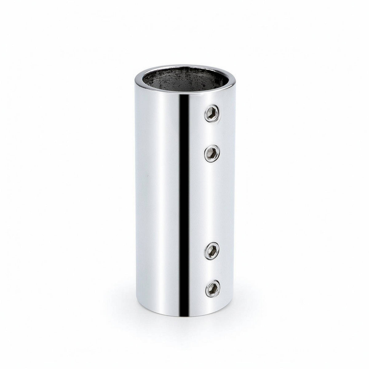 Tube Connector with Set Screws 316 Stainless Steel Handrail Connector Fitting Marine-Grade for Boat Builders, Boats, Yachts