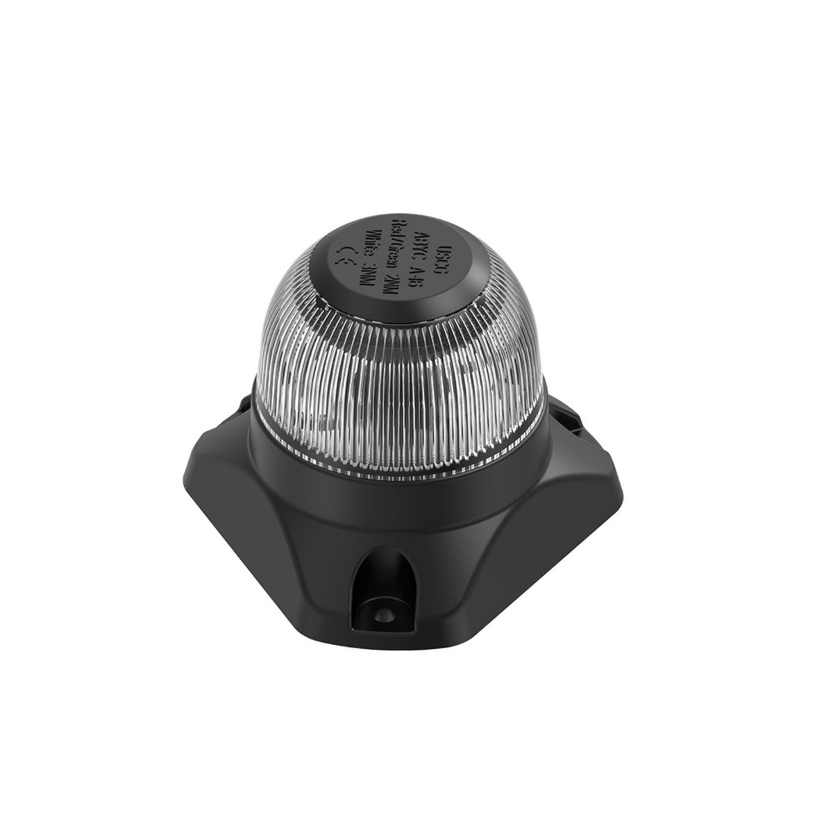 360-Degree Navigation Light White LED All-Around Navigation Light Waterproof for Boaters, Boats
