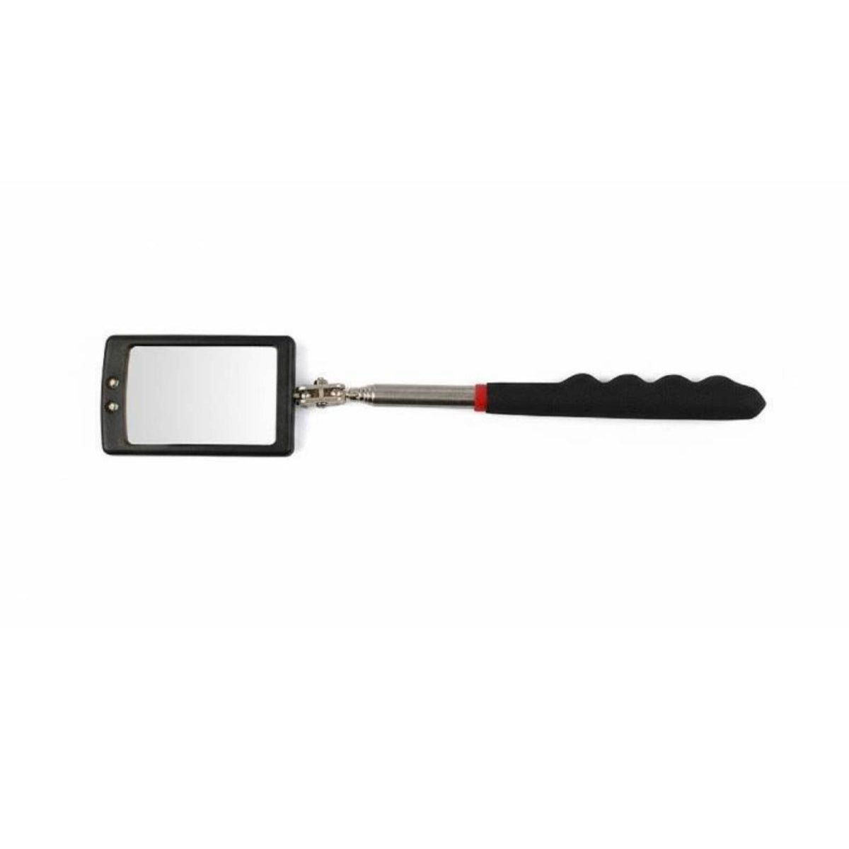 Vehicle Undercarriage Inspection Mirror Illuminated Telescoping Inspection Mirror Distortion-Clear Reflection