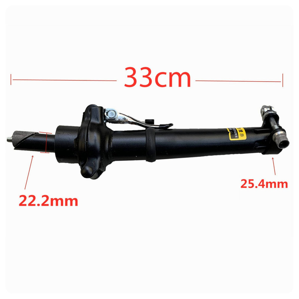 Folding Bike Tube Foldable Quick Release Handlebar Tube Construction Folding Handlebar Post for Travel