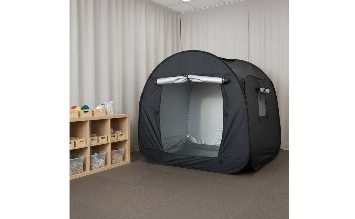 Foldable Blackout Sensory Tent Child-Safe Material Sensory Tent Tear-Resistant Material Kids Indoor Playhouse for Children with Autism, Toddlers, Bedroom, Playroom