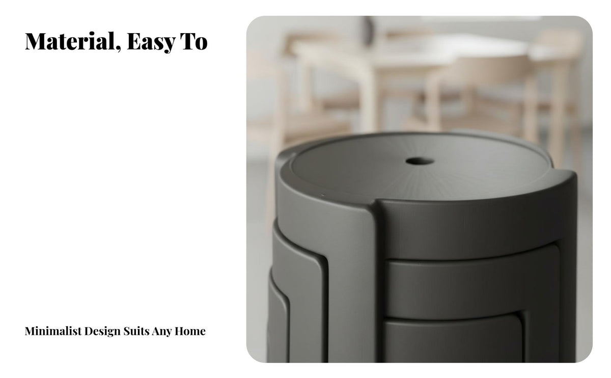 Space-Saving Stackable Plastic Stool Thickened Material Stackable Round Stool Long-Lasting Backless Kitchen Chair Easy to Clean for Homeowners, Children, Small Apartments, Living Room, Classroom, Bedroom