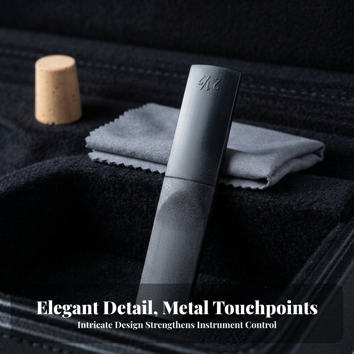 No Soaking E-Flat Alto Sax Mouthpiece Insert Smooth Synthetic Alto Sax Mouthpiece Insert Tapered Top Woodwind Supply Practice for General Playing