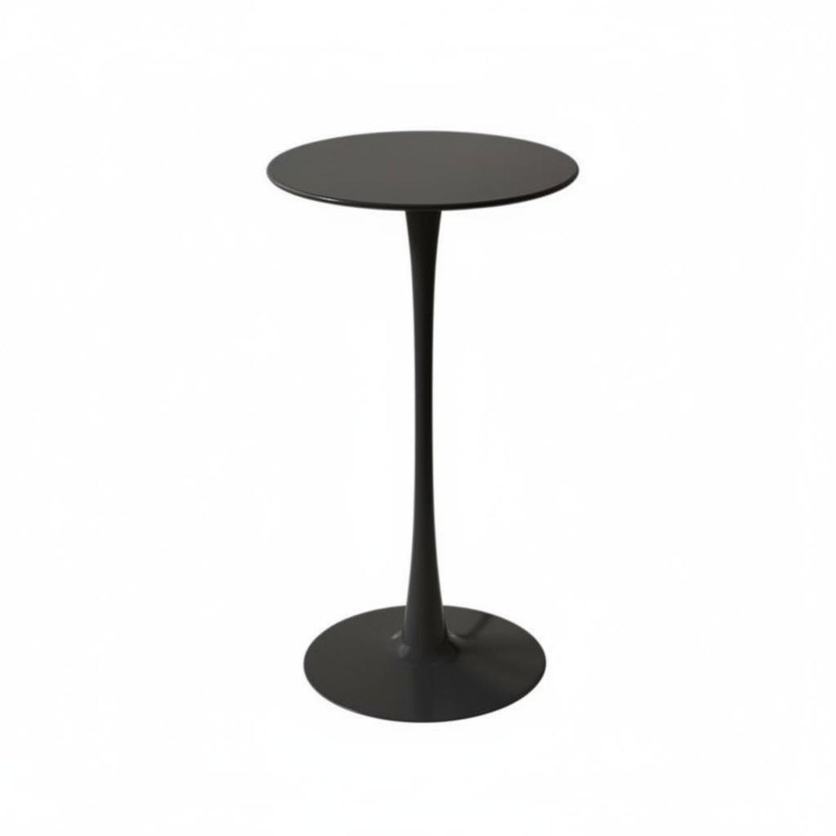 Minimalist Design Round Pedestal Cafe Set Modern Design Pub Table Backrest Support Home Furniture Versatile Use for Homeowners, Bar Owners, Adults, Balcony, Restaurant, Dining Room, Kitchen